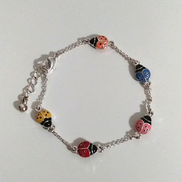 Ladybug Bracelet & Earrings Set - Picture 9 of 15